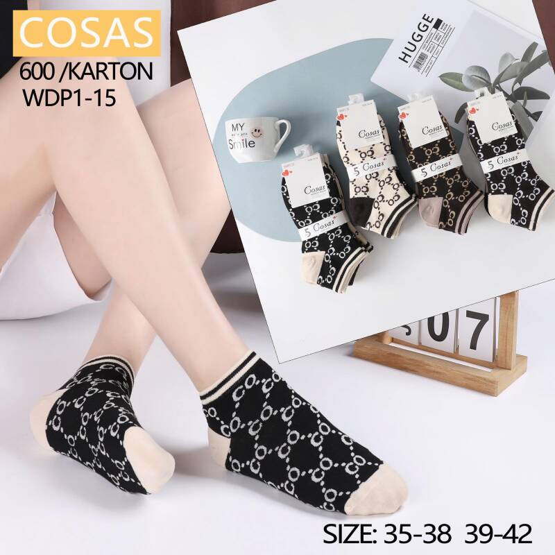 Skarpety damskie Roz 35-42, Mix kolor Paczka 40 szt